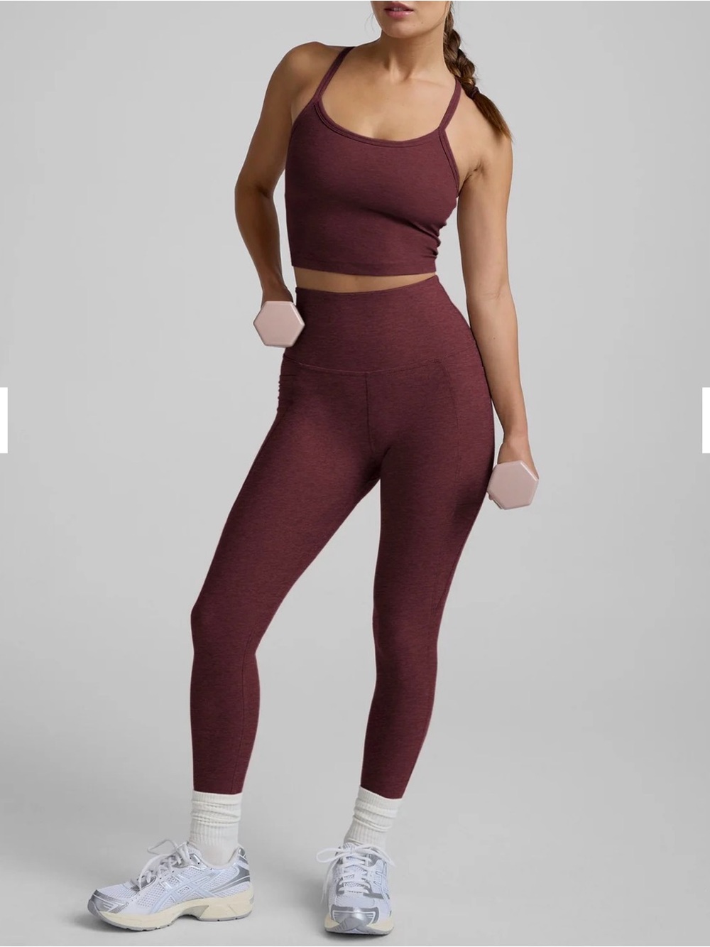 Beyond Yoga Out Of Pocket High Waisted Midi Legging.